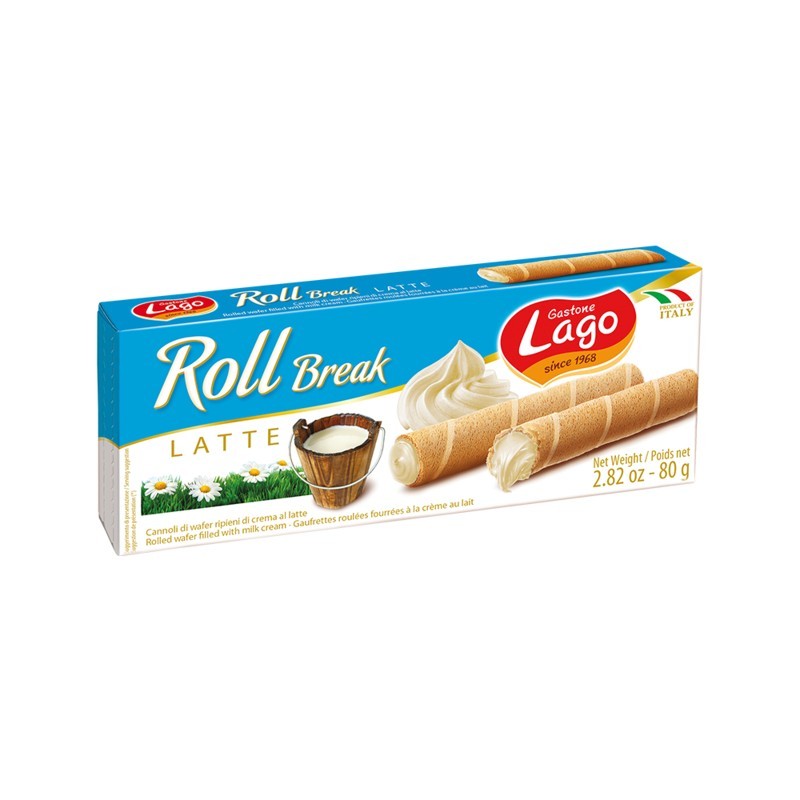 8004800005229Elledi Roll Break Latte 80gr