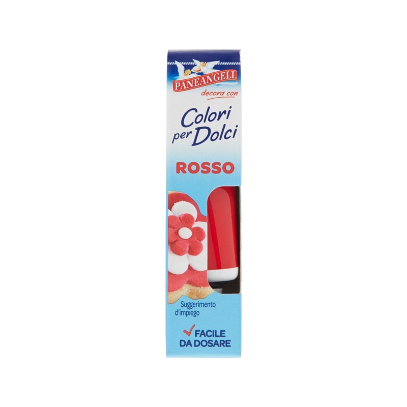 8003000370601Paneangeli Colori Per Dolci Rosso 10gr