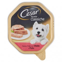 4008429012617CESAR PATÈ RICETTE CLASSICHE VITELLO & POLLO 150GR