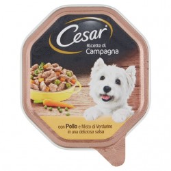 4008429017155Cesar PatÃ¨ Ricette Di Campagna Pollo E Misto Verdurine 150gr