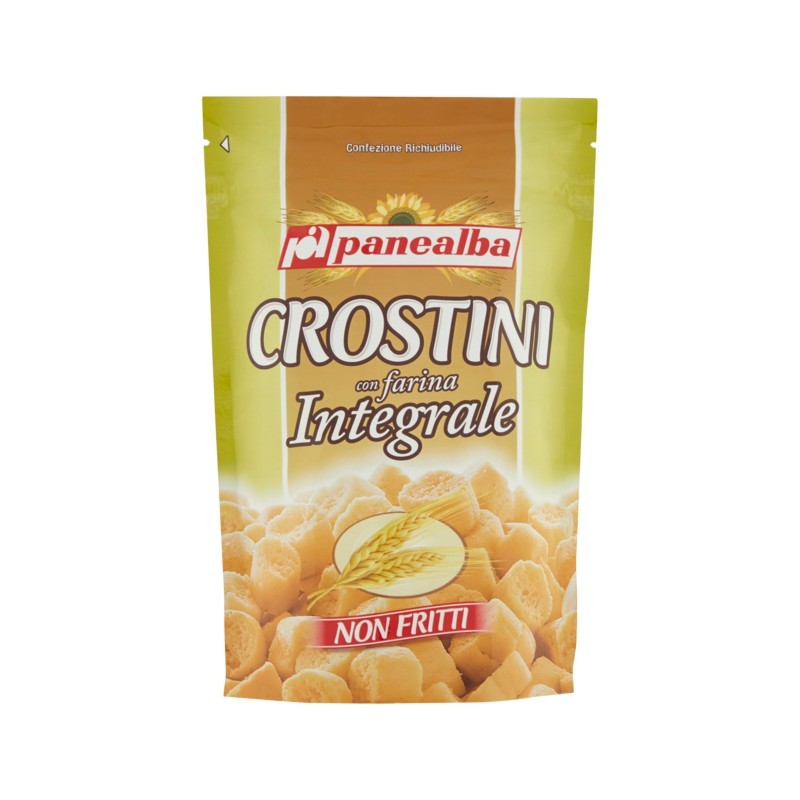 8002333015692Panealba Crostini Con Farina Integrale 80gr 8002333015692Panealba Crostini Con Farina Integrale 80gr