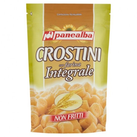 8002333015692Panealba Crostini Con Farina Integrale 80gr