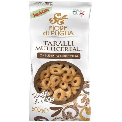 8015592000965Fiore Di Puglia Taralli Multicereali 250gr