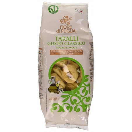 8015592000569Fiore Di Puglia Taralli Gusto Classico 250gr