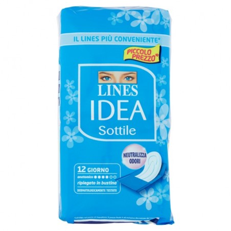 8001480401662Lines Idea Ripiegato Anatomico New 12pz