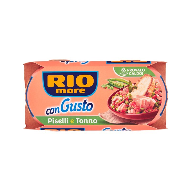 8004030291102Rio Mare Con Gusto Piselli E Tonno 2x160gr