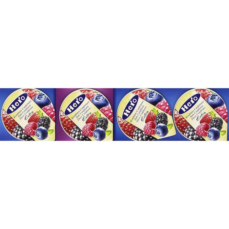 8000080002354Hero Confettura Mono Frutti Bosco 4x25gr