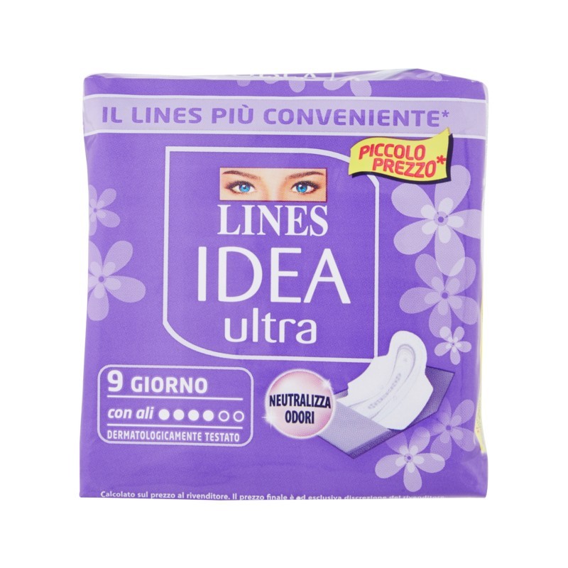 8001480401556Lines Idea Ultra Giorno Con Ali New 9pz