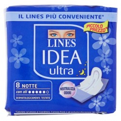 8001480401600Lines Idea Ultra Notte Con Ali New 8pz