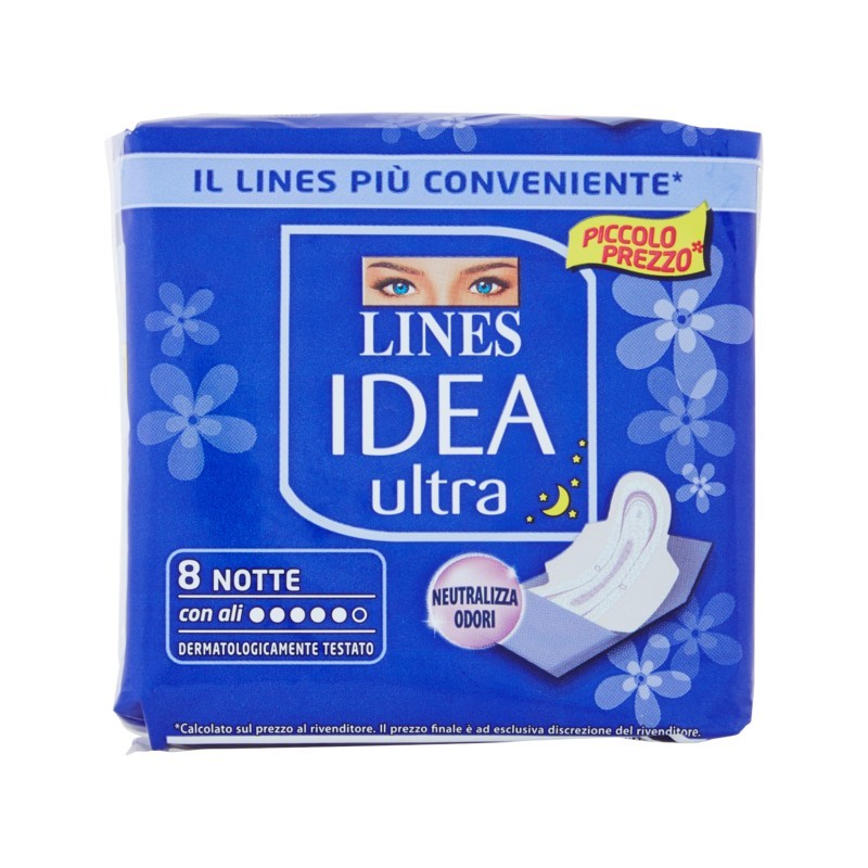 8001480401600Lines Idea Ultra Notte Con Ali New 8pz