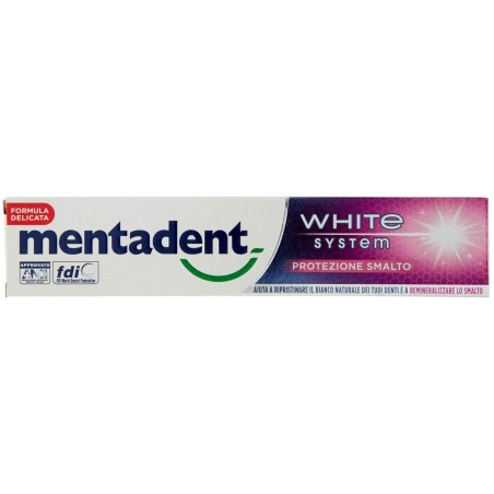 8717163746721Mentadent Dentifricio White Smalto New 75ml