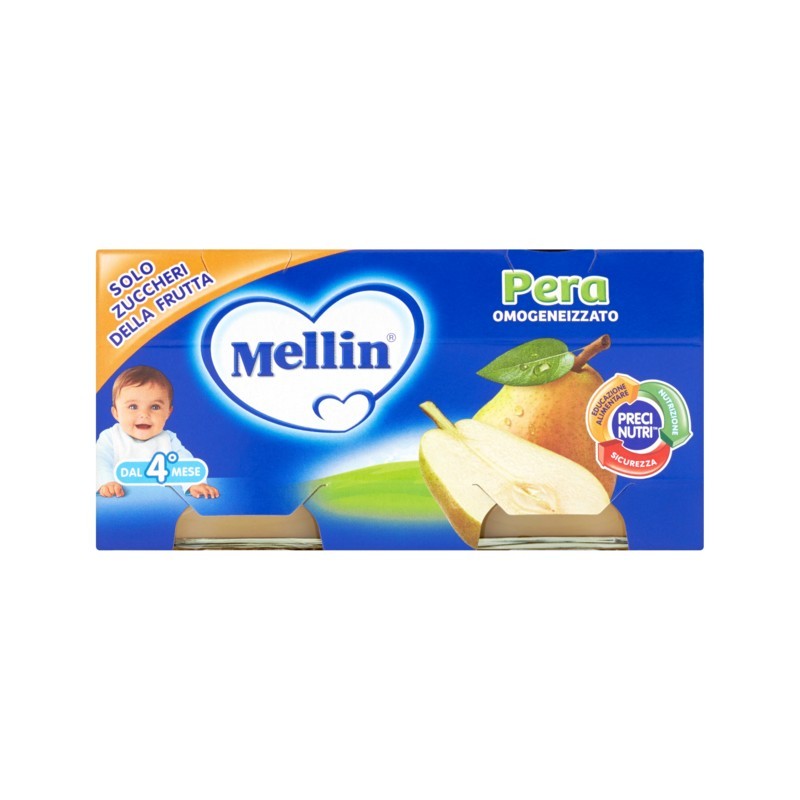 8000050577301Mellin Omogeneizzato Pera 2x100gr