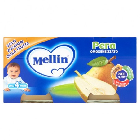 8000050577301Mellin Omogeneizzato Pera 2x100gr