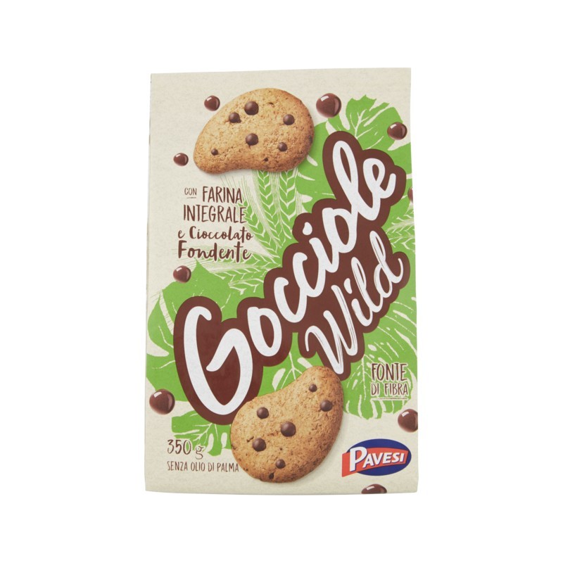 8013355500851Pavesi Gocciole Wild 350gr
