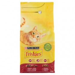 3010470159068FRISKIES CAT CROCCHETTE MANZO POLLO & VERDURE 2000GR