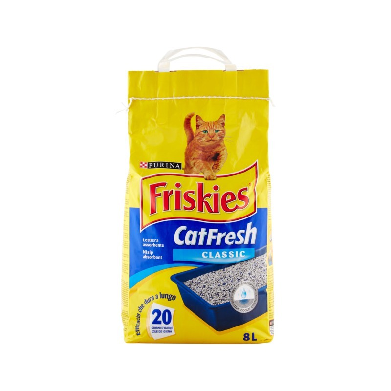3539370534916Friskies Cat Lettiera Fresh 8lt 5000gr 3539370534916Friskies Cat Lettiera Fresh 8lt 5000gr