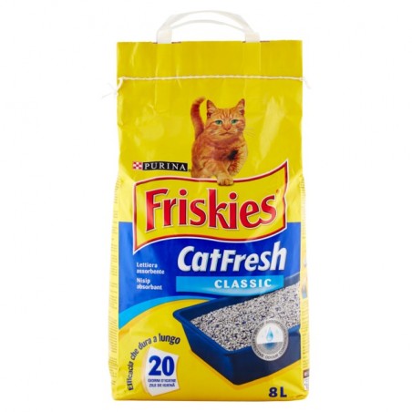 3539370534916Friskies Cat Lettiera Fresh 8lt 5000gr