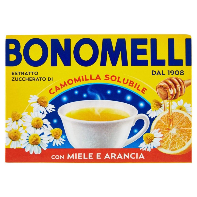 8001840032710Bonomelli Camomilla Solubile Miele E Arancia 16 Filtri 80gr