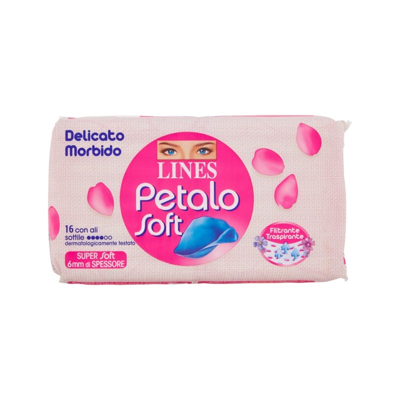 8001480401525Lines Petalo Soft Con Ali 16pz