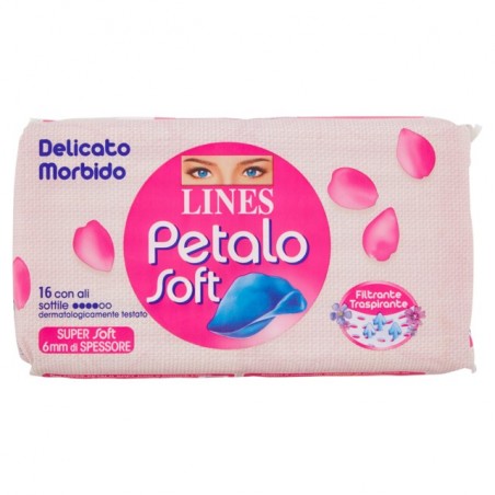 8001480401525Lines Petalo Soft Con Ali 16pz