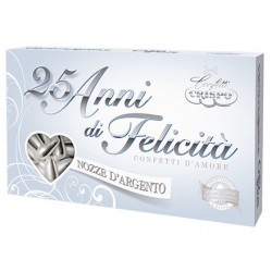 8005085710914Crispo Confetti Mandorla Naturale Nozze D'argento 500gr