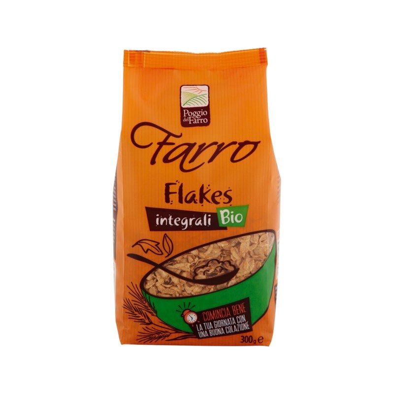 8033413347372Poggio Del Farro Flakes Integrali Bio 300gr