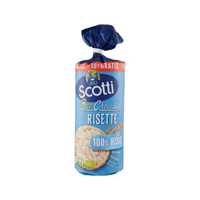 8001860355028Riso Scotti Risette Gallette 100% Riso 165gr