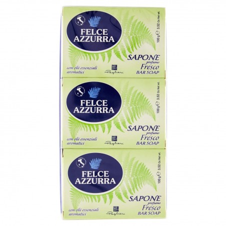 8001280307638Felce Azzurra Sapone Solido Fresco 3x100gr