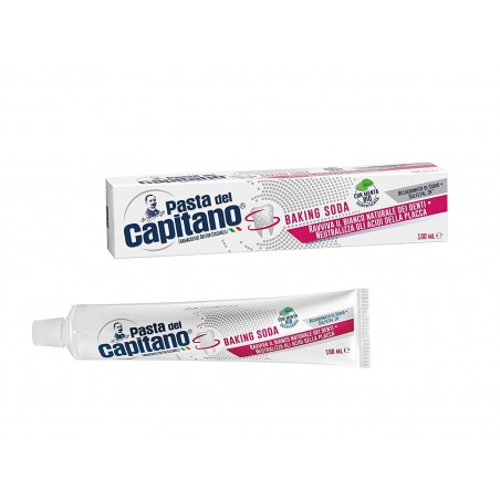 8002140197000Pasta Del Capitano Dentifricio Baking Soda New 100ml