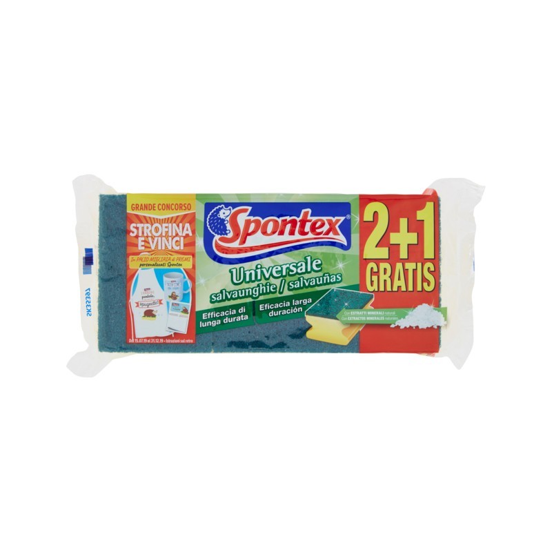 3384123162157Spontex Universale Salvaunghie 2+1pz