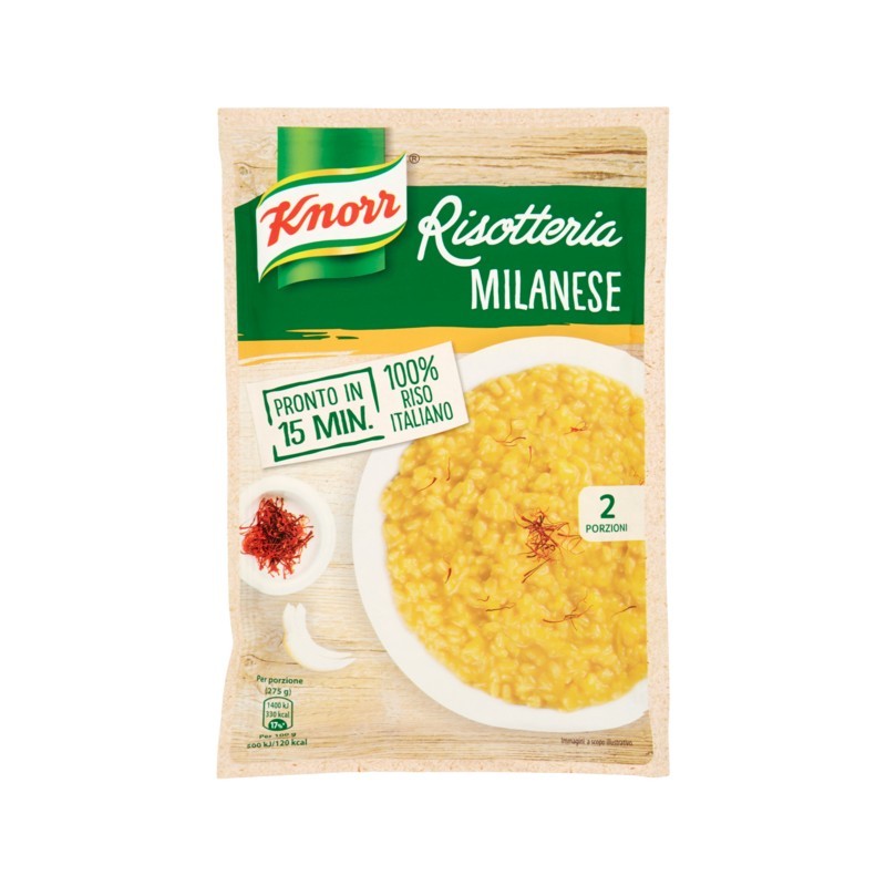 8001080003815Knorr Risotteria Alla Milanese 175gr