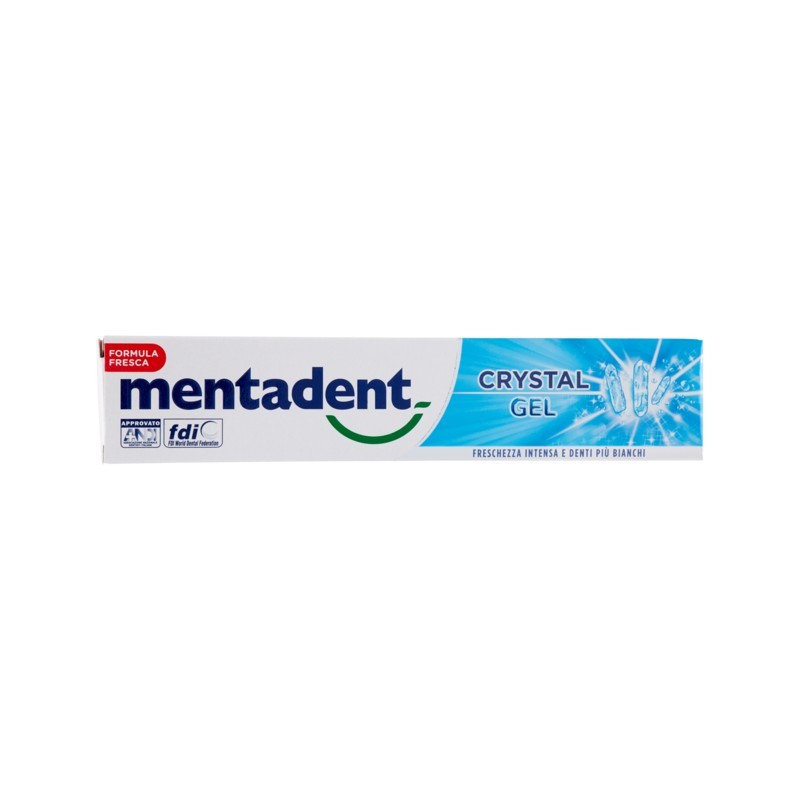 8717163746691Mentadent Dentifricio Crystal Gel 75ml