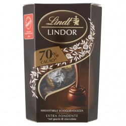 8003340034959Lindor Cornet Extra Fondente 70% Cacao 200gr