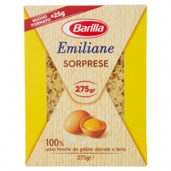 8076809573092Barilla Emiliane Pastina All'uovo Sorprese 275gr
