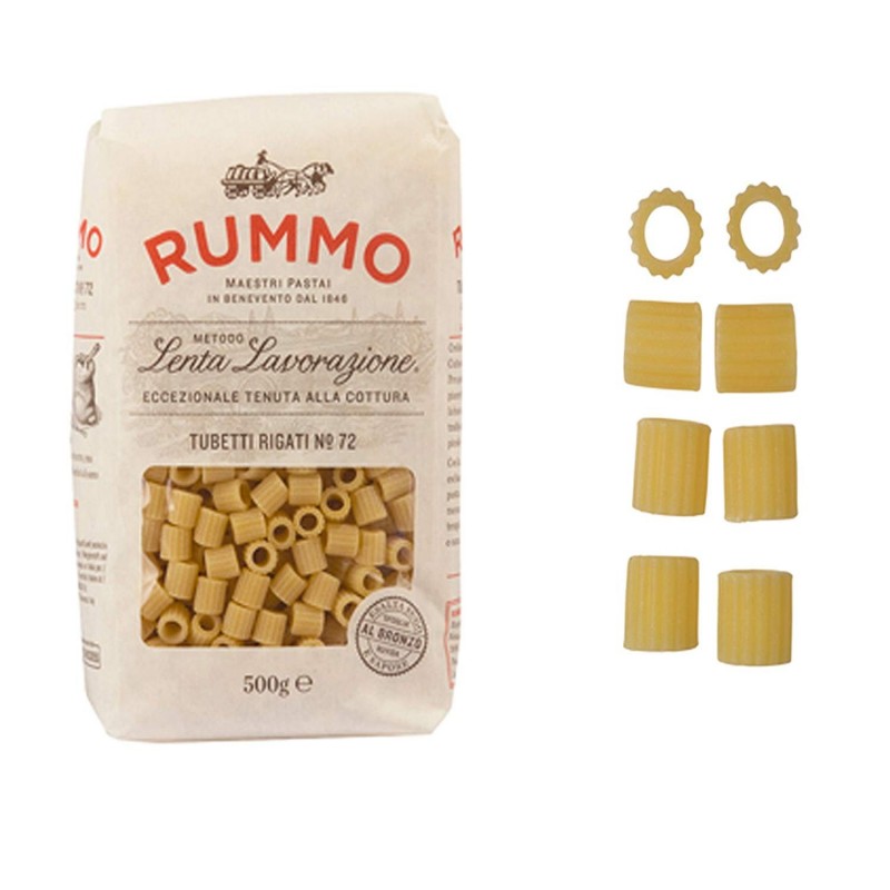 8008343200721Rummo 072 Tubetti Rigati 500gr