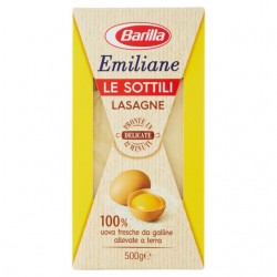 8076809543354Barilla Emiliane 274 Lasagne Sottili Uovo 500gr