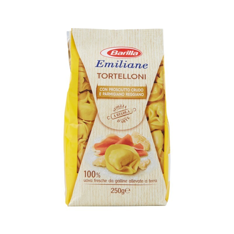 8076809539081Barilla Emiliane Tortelloni Crudo E Parmigiano 250gr