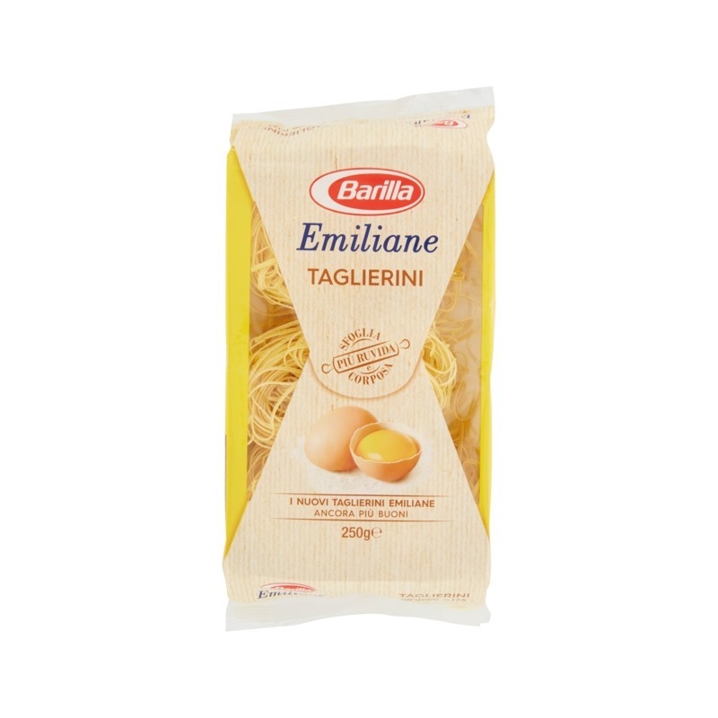 8076809514743Barilla Emiliane 173 Taglierini All'uovo 250gr