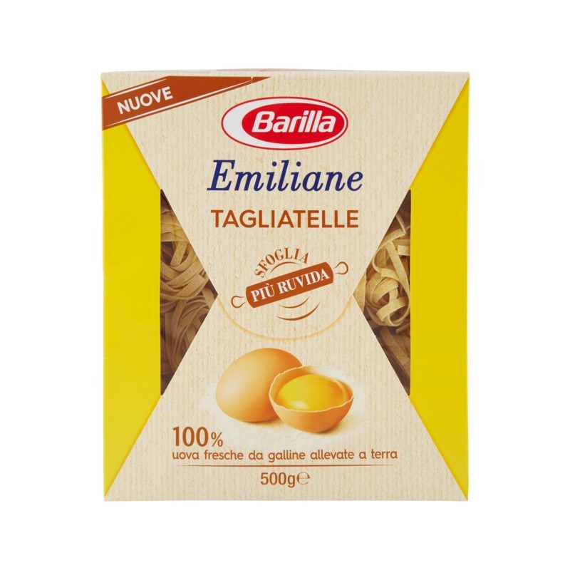 8076809515399Barilla Emiliane 229 Tagliatelle All'uovo 500gr