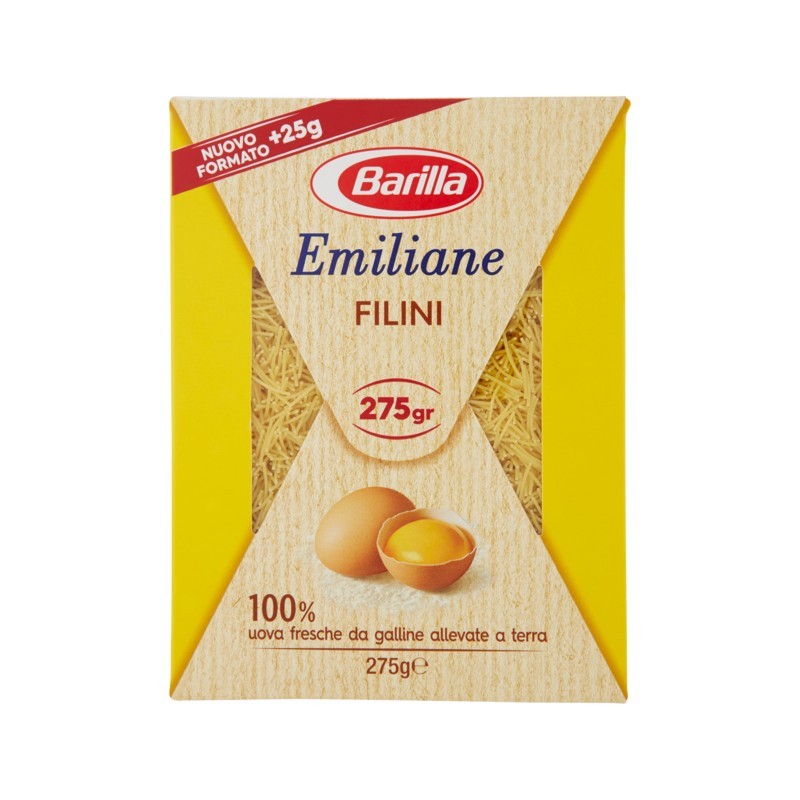 8076809573054Barilla Emiliane Pastina All'uovo Filini 275gr