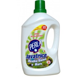 8015780007172Perla Liquido Lavatrice Muschio Bianco E More 28 Misurini 1850ml