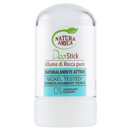 8017116508001Natura Amica Deo Stick Allume Rocca Puro 60gr