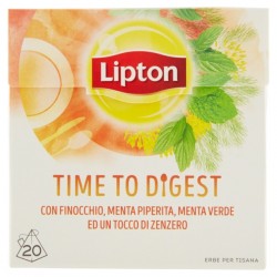 8714100759752LIPTON TISANA TIME TO DIGEST 20 FILTRI - 30GR