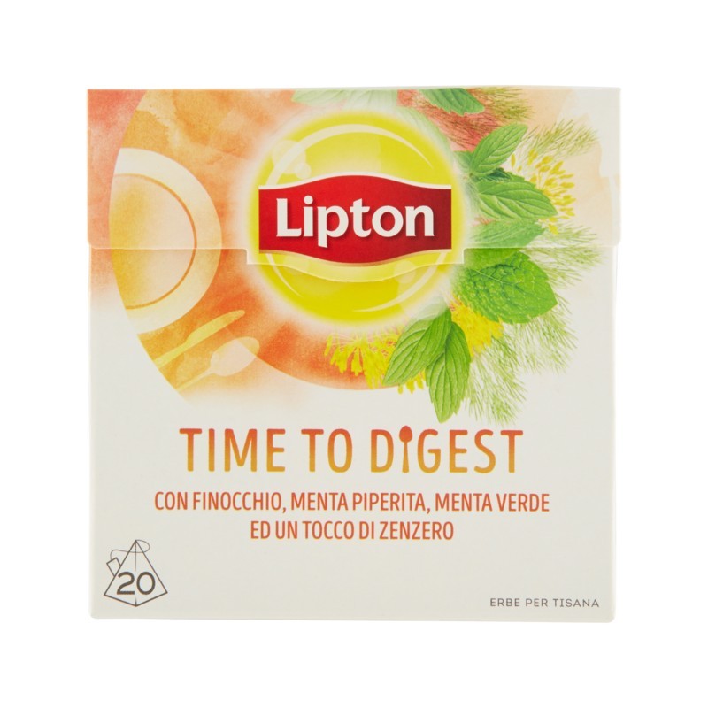 8714100759752LIPTON TISANA TIME TO DIGEST 20 FILTRI - 30GR