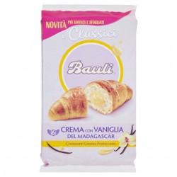 8001720445876Bauli Croissant Crema Pasticcera 6x50gr