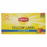 8000990100768Lipton Te' Yellow Label Deteinato 25 Filtri 37gr