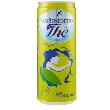 8001620012772San Benedetto The Limone Lattina 330ml