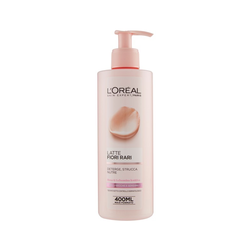 3600523449187L'oreal Latte Detergente Struccante Fiori Rari Pelli Secche E Sensibili 400ml