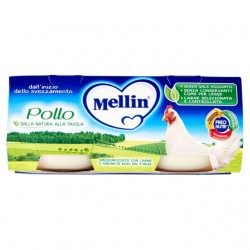 5900852021541Mellin Omogeneizzato Pollo 2x80gr