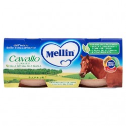 5900852021978Mellin Omogeneizzato Cavallo Con Patate 2x80gr